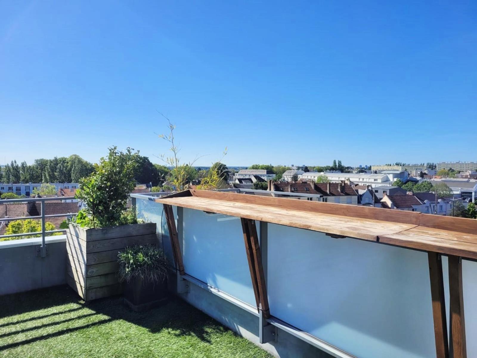 Le Nid : Rooftop Moderne Surplombant La Ville Нант Екстериор снимка